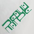 Mid Century Modern Kelly Green and White Piquet Abstract Multi Pattern Yoga Mat Gallery Image 1