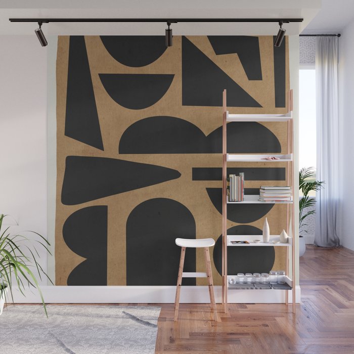 Abstract Shapes 59/3 Wall Mural Gallery Image 1