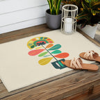 Fan Flower Outdoor Rug Gallery Image 2