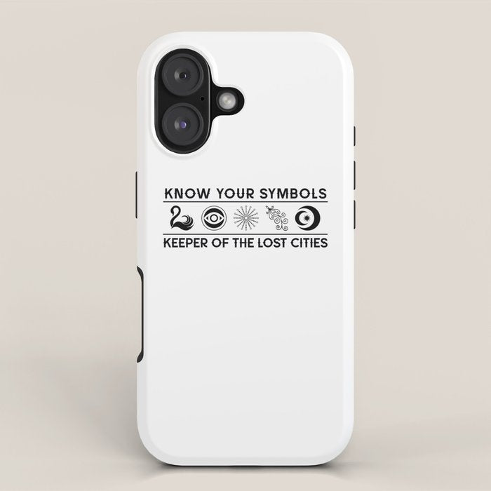 Know Your KEEPER Symbols iPhone Case Gallery Image 1