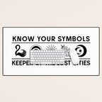 Know Your KEEPER Symbols Desk Mat Gallery Image 1
