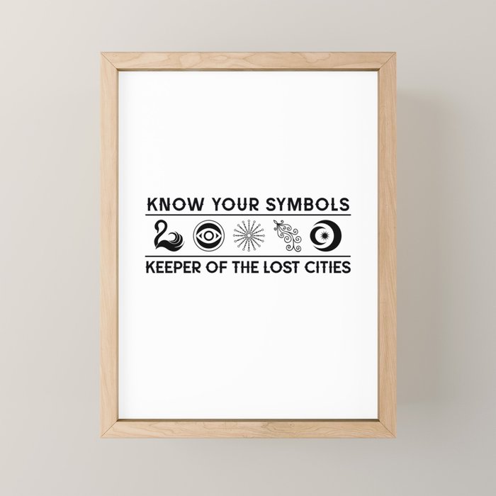 Know Your KEEPER Symbols Mini Art Print Gallery Image 1