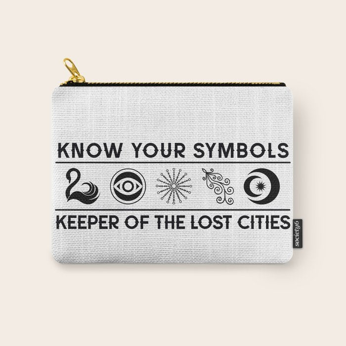 Know Your KEEPER Symbols Carry All Pouch Gallery Image 1