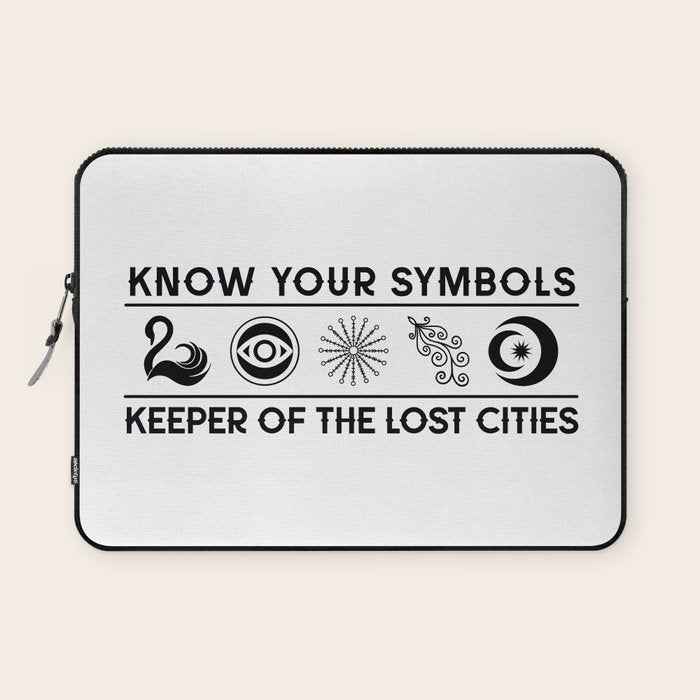 Know Your KEEPER Symbols Laptop Sleeve Gallery Image 1