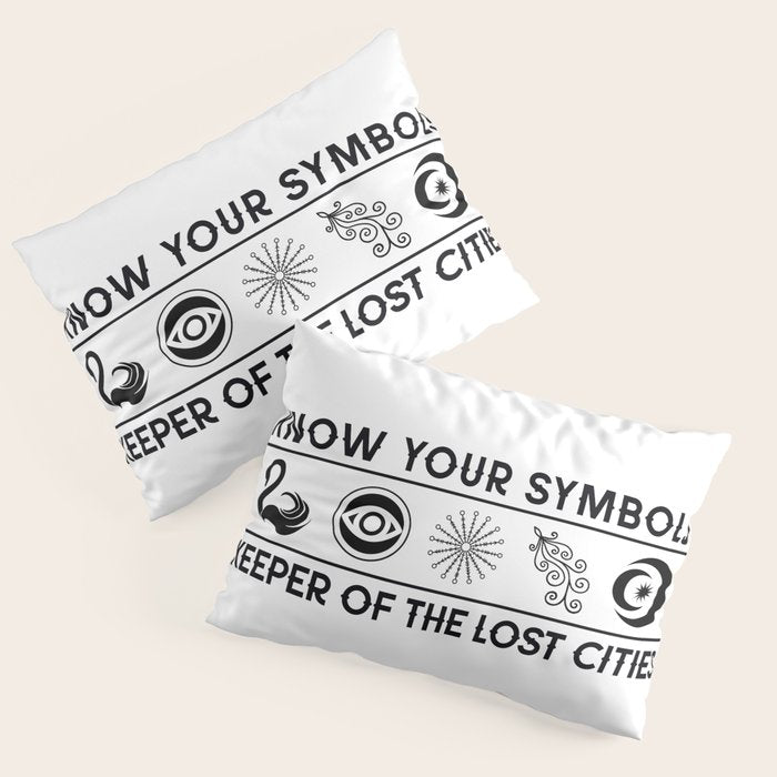 Know Your KEEPER Symbols Pillow Sham Gallery Image 1
