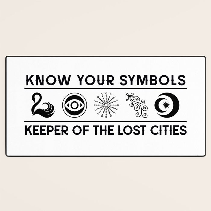 Know Your KEEPER Symbols Desk Mat Gallery Image 3