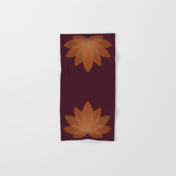 Lotus Flower Minimalism XII Bath Towel Gallery Image 1