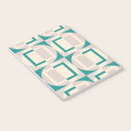 Mid Century Modern Geometric Fusion Notebook Gallery Image 3