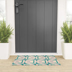 Mid Century Modern Geometric Fusion Welcome Mat Gallery Image 3