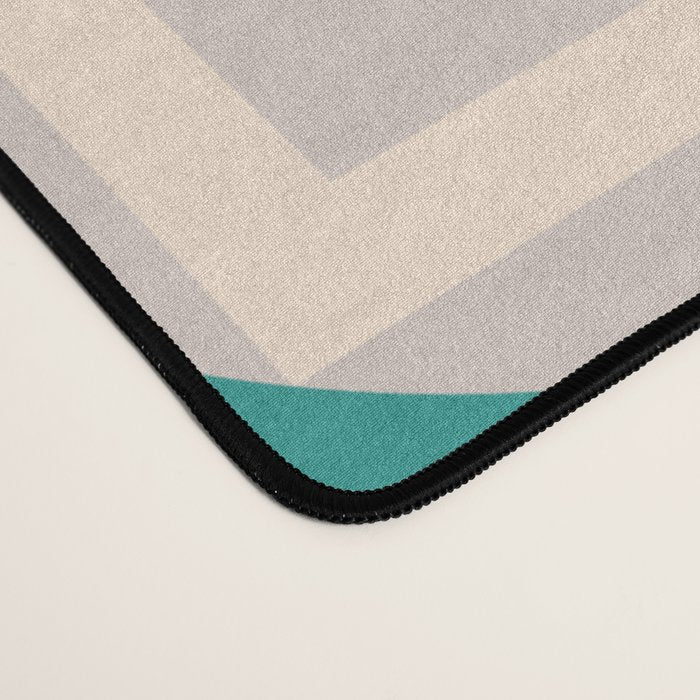 Mid Century Modern Geometric Fusion Desk Mat Gallery Image 4