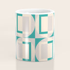 Mid Century Modern Geometric Fusion Coffee Mug Gallery Image 4