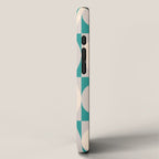 Mid Century Modern Geometric Fusion iPhone Case Gallery Image 2