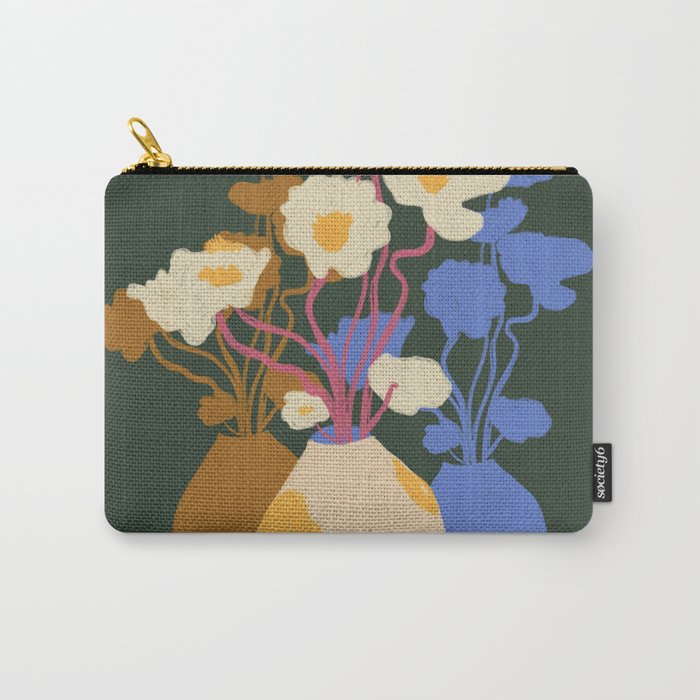 Vase reflections Carry All Pouch Gallery Image 1