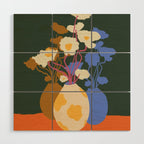 Vase reflections Wood Wall Art Gallery Image 1