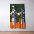 Vase reflections Window Curtain Gallery Image 3