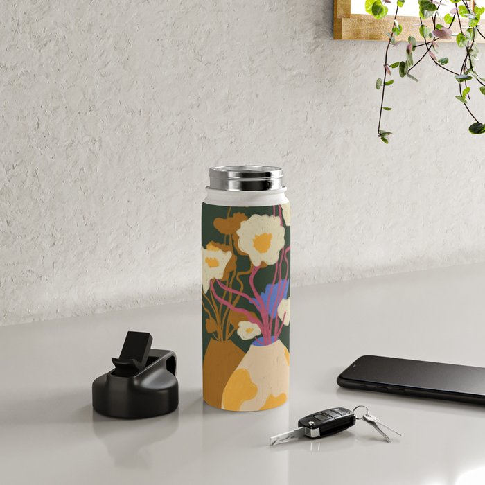 Vase reflections Water Bottle Gallery Image 4