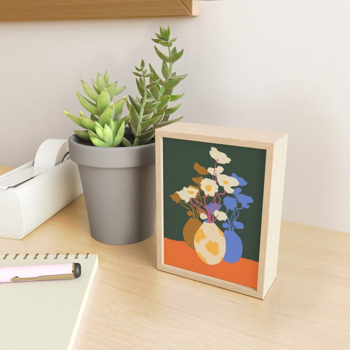 Vase reflections Mini Art Print Gallery Image 2
