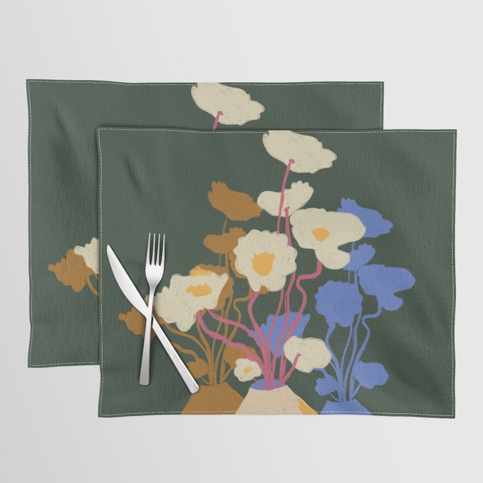 Vase reflections Placemat Gallery Image 1