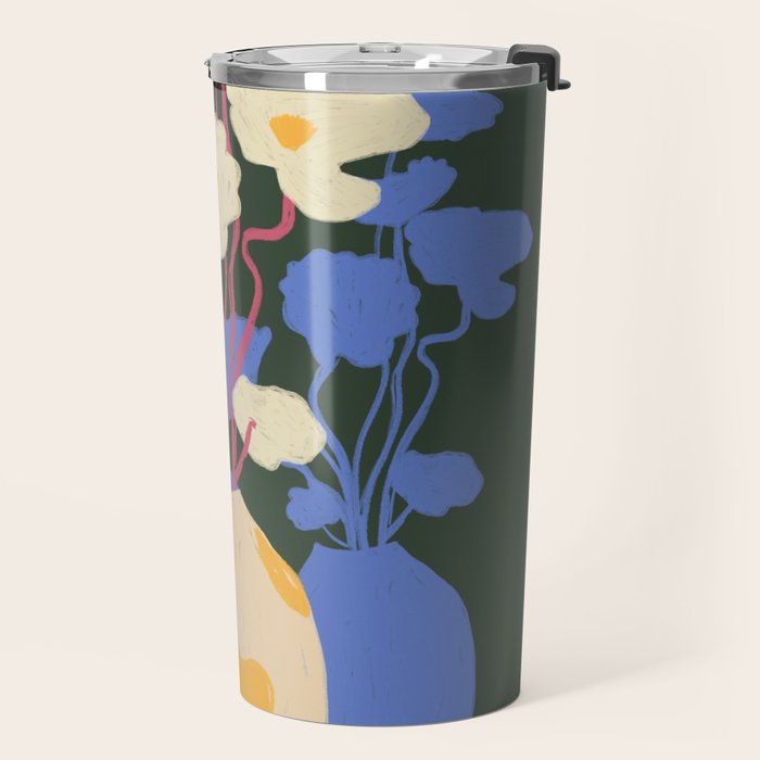Vase reflections Travel Mug Gallery Image 2