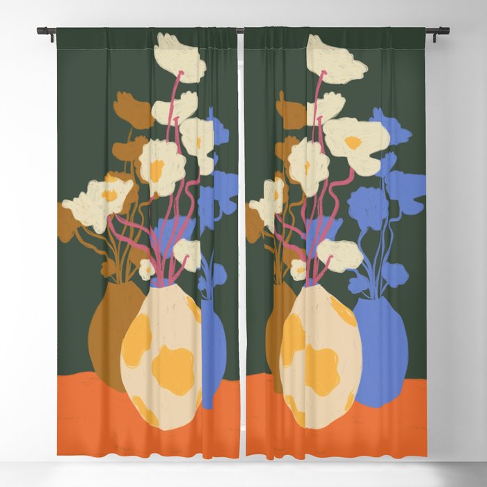 Vase reflections Window Curtain Gallery Image 1
