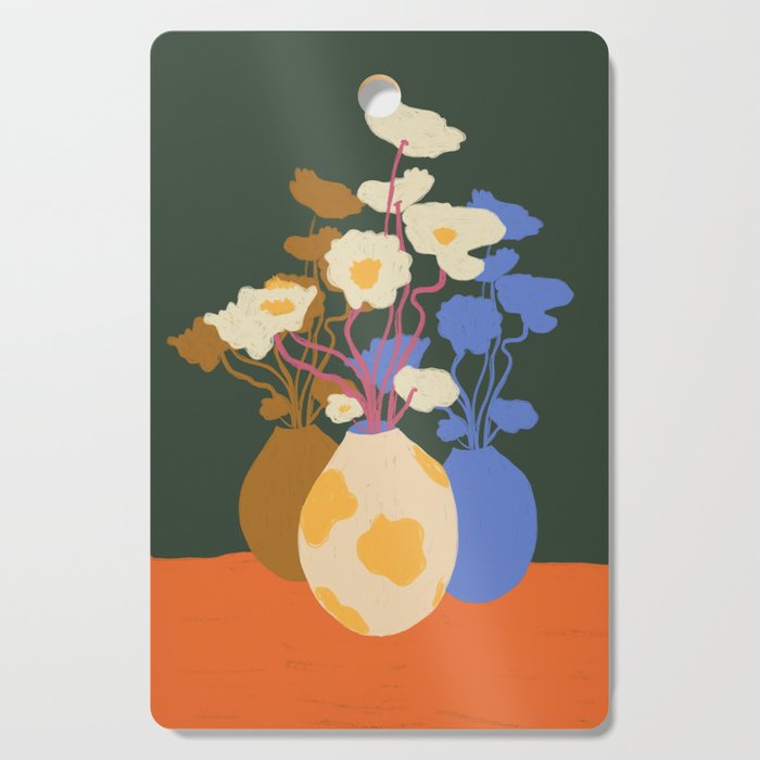 Vase reflections Cutting Board Gallery Image 1