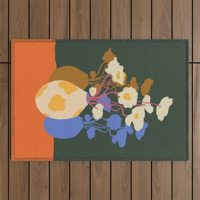 Vase reflections Outdoor Rug Gallery Image 1