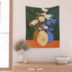 Vase reflections Wall Tapestry Gallery Image 2