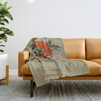 Oranges Throw Blanket Gallery Image 1