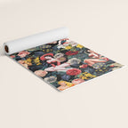 Floral and Pin-Up Girls IV Yoga Mat Gallery Image 2