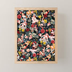 Floral and Pin-Up Girls IV Mini Art Print Gallery Image 1