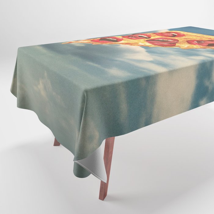 Pizza Euphoria - Pepperoni and Cheese Tablecloth Gallery Image 1