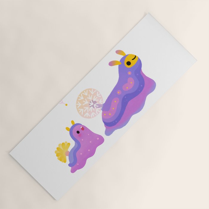 Dandelion slug Yoga Mat Gallery Image 1