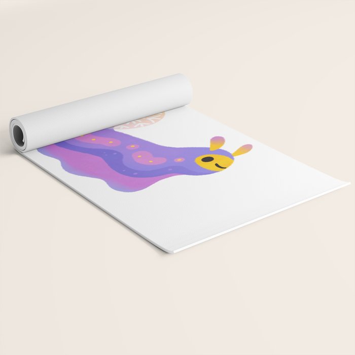 Dandelion slug Yoga Mat Gallery Image 2