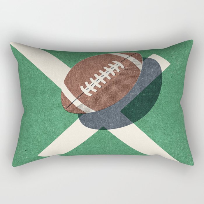 BALLS / American Football Rectangular Pillow Gallery Image 2