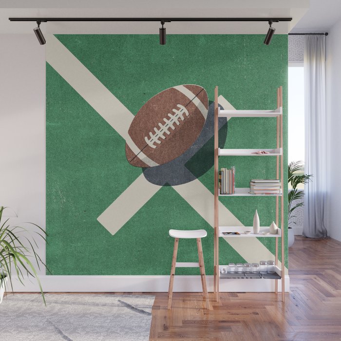 BALLS / American Football Wall Mural Gallery Image 1