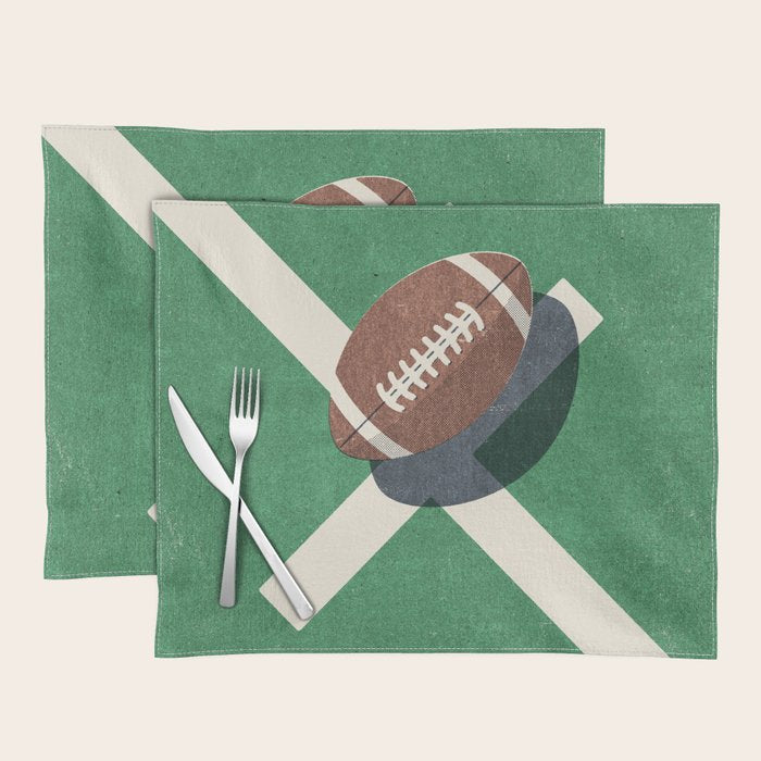 BALLS / American Football Placemat Gallery Image 1