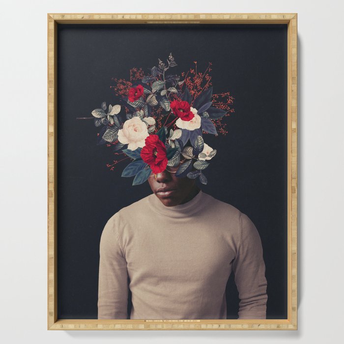 In the Small Hours of the Morning Serving Tray Gallery Image 1