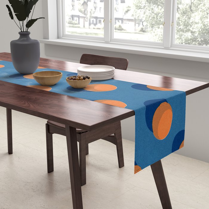 BALLS Table Tennis - pattern Table Runner Gallery Image 2