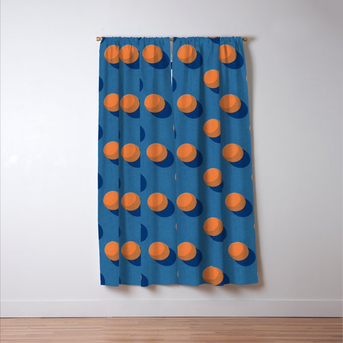 BALLS Table Tennis - pattern Window Curtain Gallery Image 3