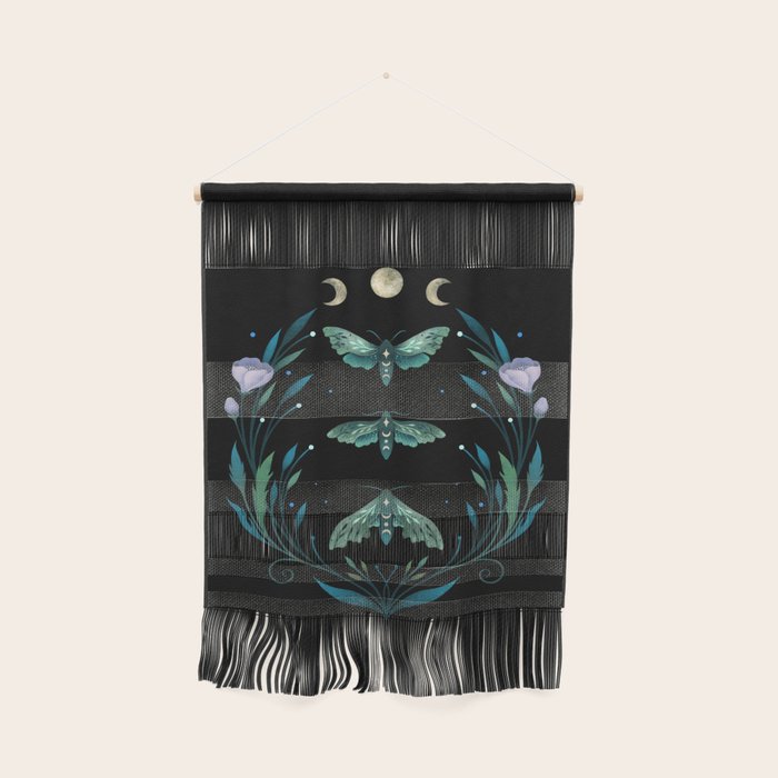 Lime Hawk Moths Night Wall Hanging Gallery Image 1