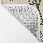 Minimal Skis 2 Bath Mat Gallery Image 2