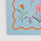 Folk Bouquet - Botanical Wall Art Poster Gallery Image 3