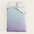 Ombre Color Lavender Blue Shade Comforter Gallery Image 6