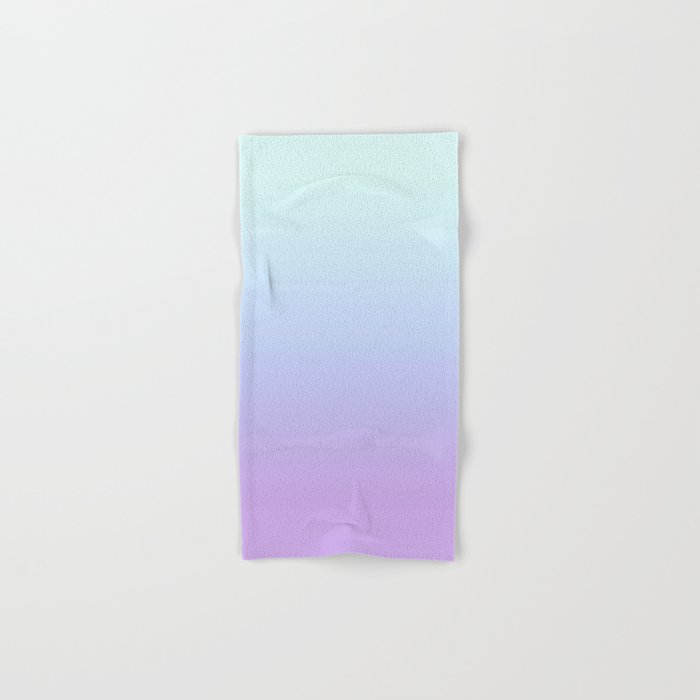 Ombre Color Lavender Blue Shade Bath Towel Gallery Image 1