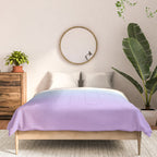 Ombre Color Lavender Blue Shade Comforter Gallery Image 3