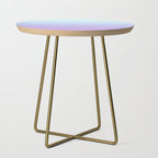 Ombre Color Lavender Blue Shade Side Table Gallery Image 1