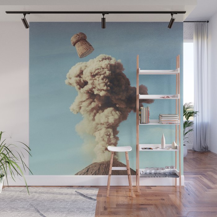 Volcanic Pop - Champagne Party Wall Mural Gallery Image 1