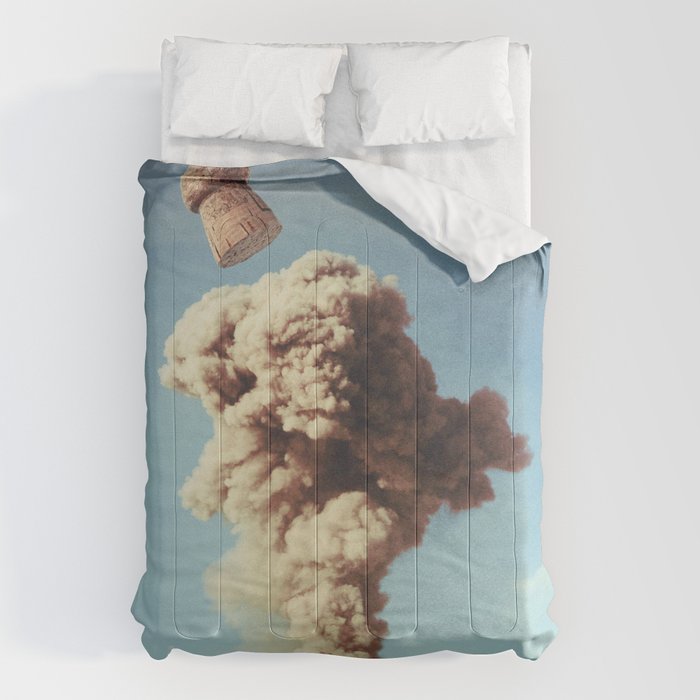 Volcanic Pop - Champagne Party Comforter Gallery Image 6