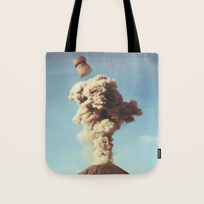 Volcanic Pop - Champagne Party Tote Bag Gallery Image 1