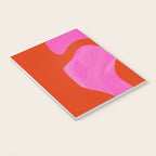 abstract pink orange - imagine 2 Notebook Gallery Image 3
